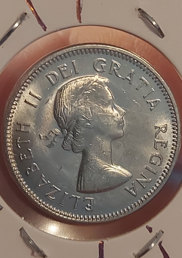 1964-Nickel.-Unc-From-Mint-Bag-Rotated-Die.